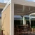 Import Outdoor PVC Fabric Metal Pergola Retractable Roof Awning Pergola Bioclimatic from China