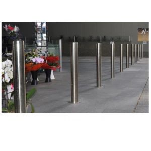 outdoor roadway security parking steel pipe commercial modern traffic safety barriers bollard