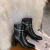Import outsole boots winter keep warm short boots square toe woman shoes ankle boots from China