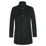 overcoat Outwear Fabric Winter Wool Cashmere Mens Men Clothing Plain Viscose Oem Customized made in china