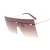 Import Oversized Sunglasses 2020 Women Retro Vintage Sun Glasses Luxury Brand Rimless Eyewear Big Shades from China