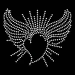 Packaging Services Iron on Clothes Sticker Hot Fix Rhinestone  Heat Transfers Printing