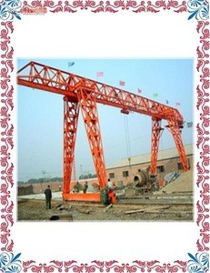 Patented Single Girder Gantry Crane 5 ton ,Electric hoist by steel wire rope for sale with CE approved