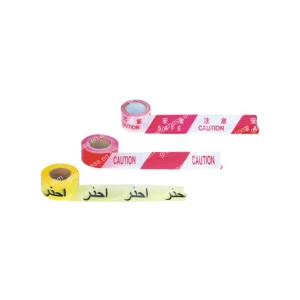 PE Yellow Red Safety Caution Barricade Warning Tape