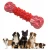 Import Pet dog toy nylon rubber bone interactive gnawing rubber chew toy from China