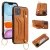 Phone Accessories Case For Iphone11,phone Case For Iphone 11 Pro Stand Strap Pu Leather Mobile Phone Case With Card Holder