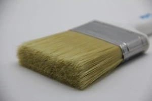 Plastic Handle Paint Brush with White Bristle 999
