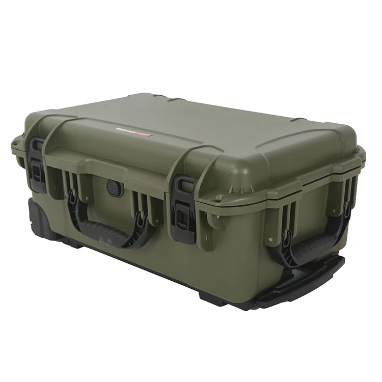 plastic hard equipment cases with custom EVA foam and lid bag organizer tool carry storage case