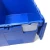 Plastic Oblique insert logistics box for storage food or sundries with a place for laber