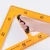 Import plastic School  Stationery Geometric Math Scale Tools Protractor Triangle Rulers Teaching wood Ruler Set from China
