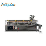 plastic zipper bag full automatic dry food packaging machine