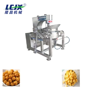 popcorn coating processing machine