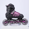 Popular classic ranking TOP sales hot selling flashing wheels inline  speed roller square skate shoes