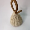 Popular Models Of Christmas Tree Bells Made Of Natural Rattan, Optional Colors For Festive Decoration As A Gift