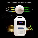 Portable Oxygen Concentrator O2 Generators Air Purifier Ventilator Sleep MINI Oxygen Machine For Home