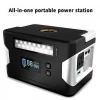 Portable Power Station 540Wh Quiet Gas Free Solar Generator QC3.0 UPS Lithium Power Supply with 110V/220V AC Outlet