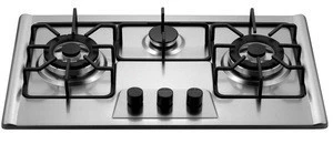 Portable stainless steel 3 burners gas stove, Cooking Appliances/Cooktops, gas oven