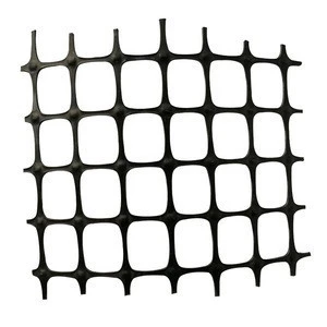 PP Biaxial stretching plastic soil stabilization geogrid for road reinforcement