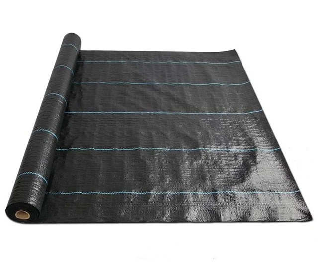 PP WOVEN GROUND COVER WEED CONTROL FABRIC/WEED BARRIER MAT GEOTEXTILE  MEMBRANE FOR GARDEN FARM ANTI GRASS NET