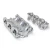 Import precision billet machined custom cnc machining aluminum n54 gauge intake manifold 5 axis vertical cnc milled from China