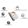 Premium Products Mini Exquisite Cigar-Cutter Cigar Cutter Guillotine With Cigar Punches