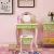 Import Princess Make Up Table Wooden Dressing Table with Mirror And Stool for kids from China
