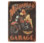 print logo iron material metal wall decor