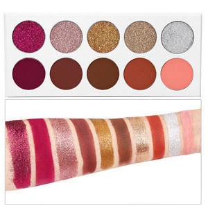 Professional 10 color eyeshadow eyeshadow cosmetic makeup factory direct sale private label makeup