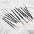 Import Professional 12 Pcs Anngle Acrylic Artist Paint Brush Wood Handle Oil Watercolor Art Set Paint Brush For Artist Art Painting from China