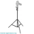 Professional 3 Section Aluminum  2.1m Foldable Photography Camera Ring Light Stand Tripod