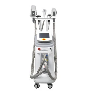 Professional cryolipolysis double chin removal 5 handles working fat freezing equipment