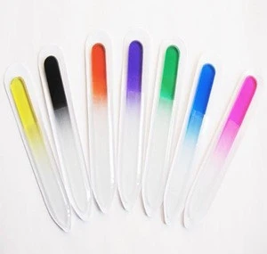 Promotion Gift Emery Board Top Quality Custom Printed Glass Nail File