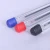 Import promotional cheap ball point pen set custom logo colorful ink office paper writing transparent plastic ball pens from China