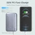 Import Promotional Compact Magnetic Portable Mobile Charger Small Size 10000mAh Power Banks Battery Case from China