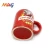 Import Promotional customization ceramic stoneware logo beer mug cup with decal from China