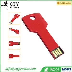 Promotional Mini Metal Key Usb Flash Drive With Logo