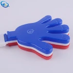 Promotional plastic hand clapper cheer plastic noise maker