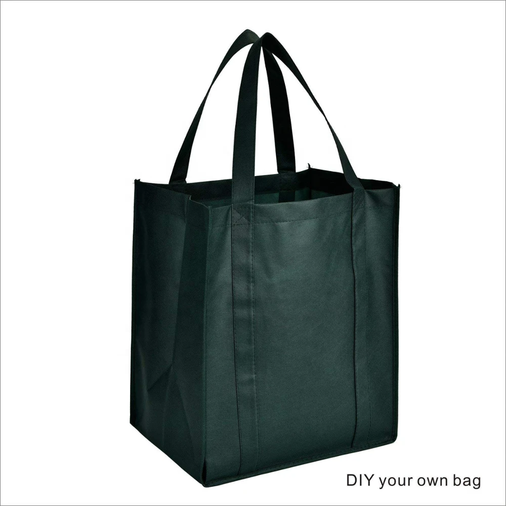 Promotional pp non woven bag recyclable carry bag non woven fabric shopping bag