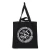 Import Promotional Priced Unisex 100% 8oz Cotton Black Shopping blank canvas tote bag from China