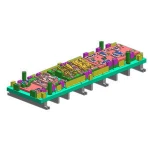 Prong Snap Button Stamping Punching MouldProng Snap Button Making Machine With Mould