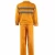 Import Protective Clothing Coverall Standardized Yellow Safety Workwear from China