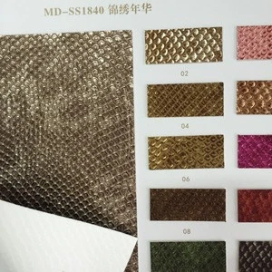 PU leather for shoes upper usage with high quality