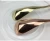 Import Pure Copper Small Coffee Red Copper Brass Feed Baby Spoon Stirring Mixing Spoon Ice Cream Dessert Spoon Creative Cutlery from China
