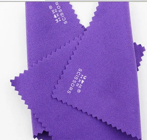 Purple Square Cleaning Cleaner Polishing Cloth For Silver Jewelry