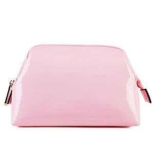 pvc bag pu pouch polyester printing cosmetic bag nylon cd case shiny pvc frame purse wallet pencil case handbag cheap good