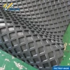 PVC rubber grinding square top conveyor belt for wood sanding machine