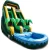 Import pvc tarpaulin inflatable bouncy castle with water slide from China