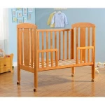PX-EL 233  Eco-friendly materials natural color kids bedroom   baby crib
