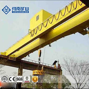 QC Type 32/5 t Auxiliary Electric Magnetic Overhead Crane Lifting Magnet for Lifting Scrap for sale