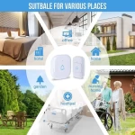 Quality smart wireless door bell long range wireless doorbell waterproof IP55